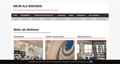 Desktop Screenshot of mehr-als-wohnen.com
